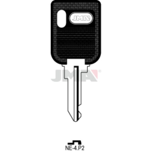 Chei Otel Plastic Negru NE-4.P2
